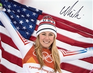 Mikaela Shiffrin Signed 8" x 10" Olympic Photo (Third Party Guaranteed)