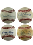 500 HR Club Lot of Ten (10) Single Signed Baseballs w/ Mays, Robinson, & More! (UDA)(Third Party Guaranteed)