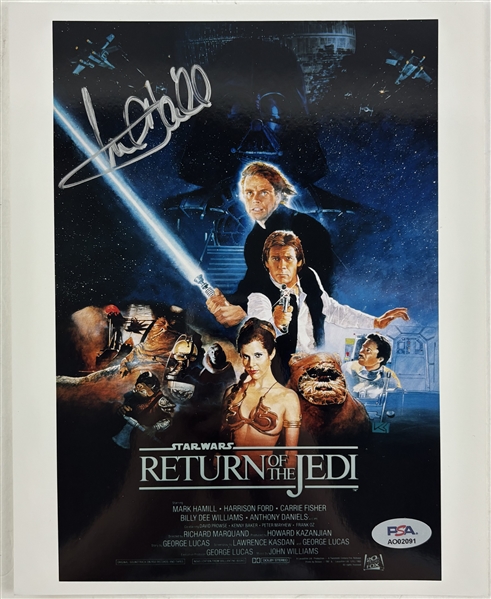 Lot Detail Star Wars Mark Hamill Signed 8 X 10 Photo Psa Dna Loa