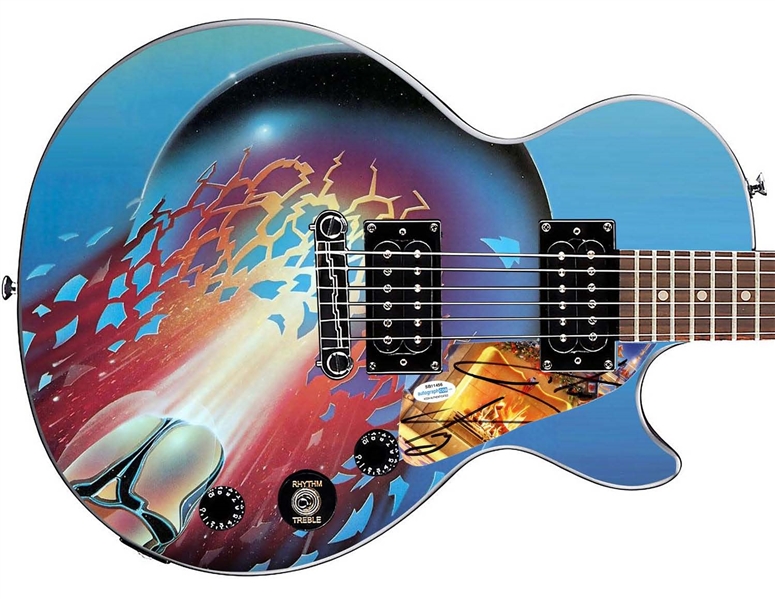 Journey: Steve Perry Signed Custom "Escape" Graphic Guitar (ACOA)