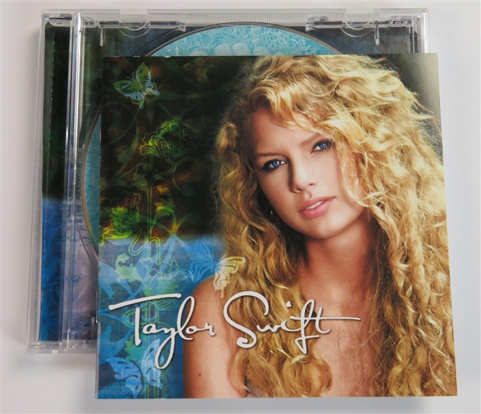 Taylor Swift Signed Debut CD with Full Name Autograph! (JSA COA)