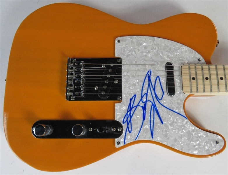 Bruce Springsteen Signed Fender Butterscotch E-Street Style Telecaster Guitar (Beckett/BAS & JSA LOAs)
