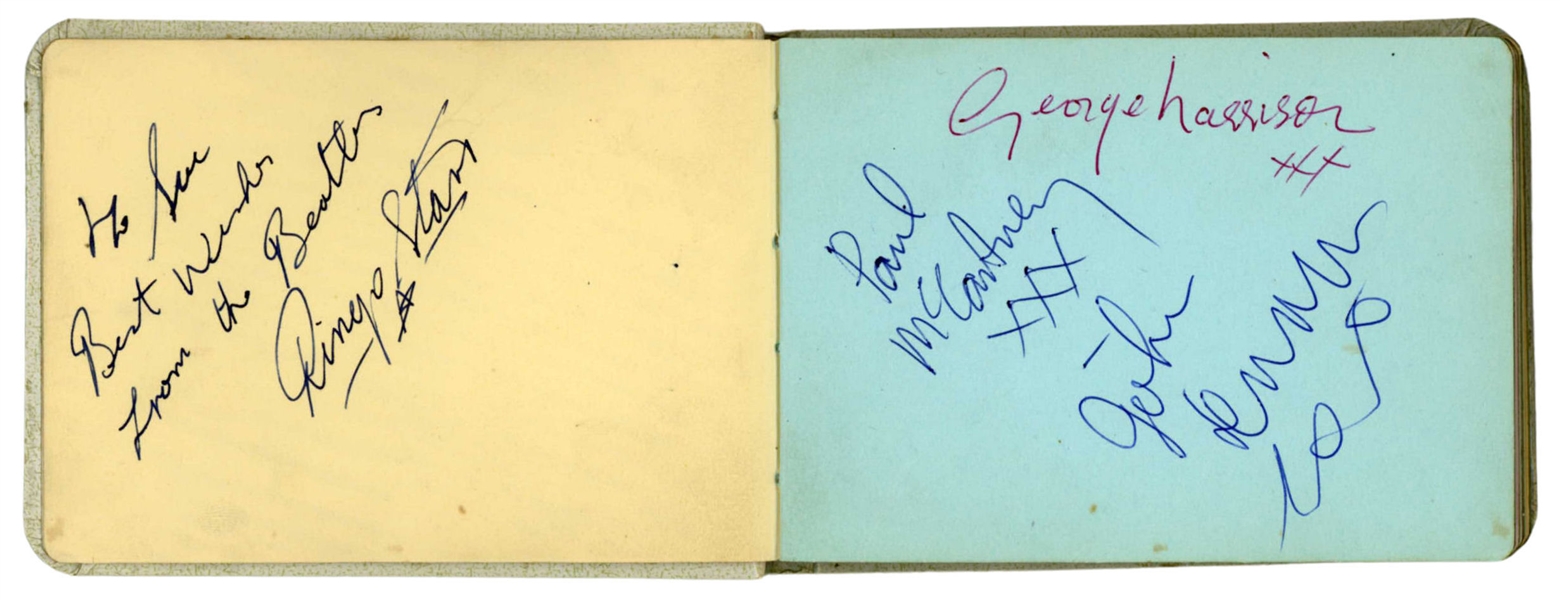 Beatles: Fully Group Signed Autograph Book Circa 1963 (Third Party Guaranteed)