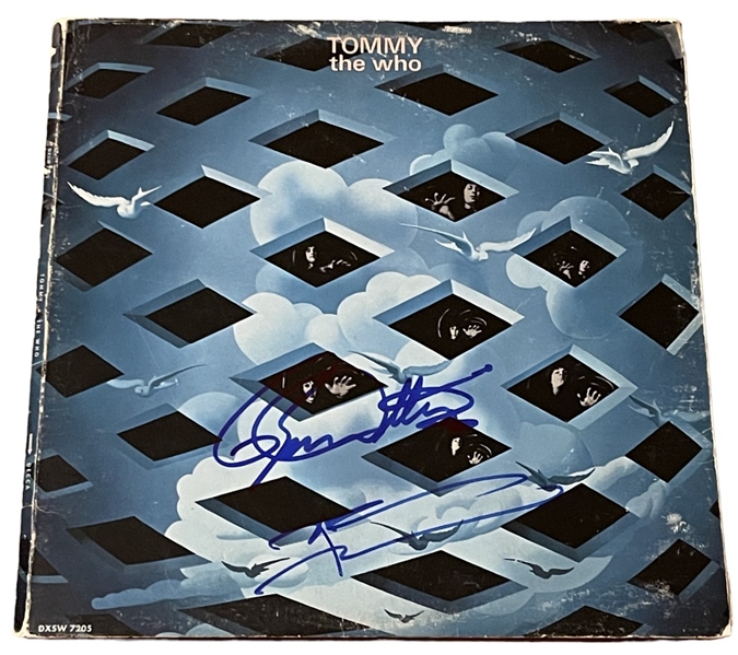 The Who: Roger Daltrey & Pete Townshend Signed "Tommy" Record Album (JSA LOA)