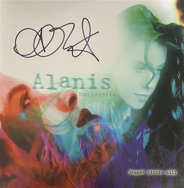 Alanis Morissette Signed "Jagged Little Pill" Record Album (Third Party Guaranteed)