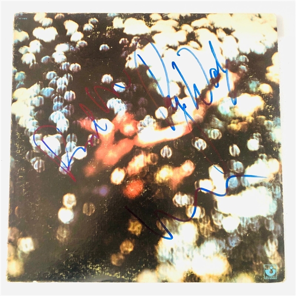 Pink Floyd: Group Signed "Obscured by Clouds" Album Cover with Waters, Wright & Mason (Beckett/BAS LOA)