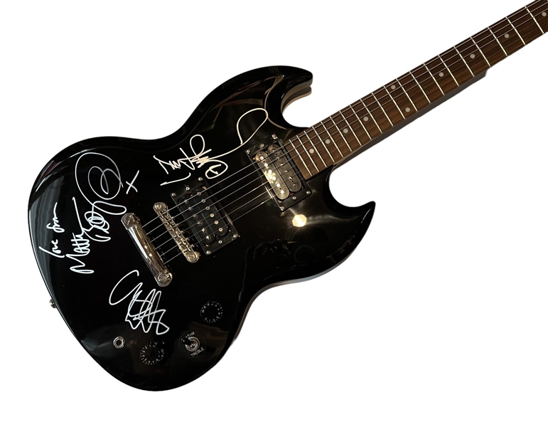 Muse: Fully Group Signed Epiphone Guitar (JSA LOA)(Ulrich Collection)