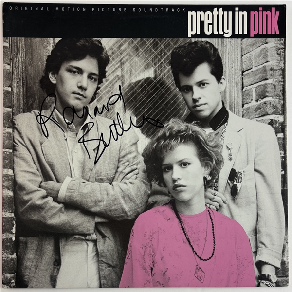 Richard Butler Signed "Pretty in Pink" Soundtrack Album Cover (Beckett/BAS) 