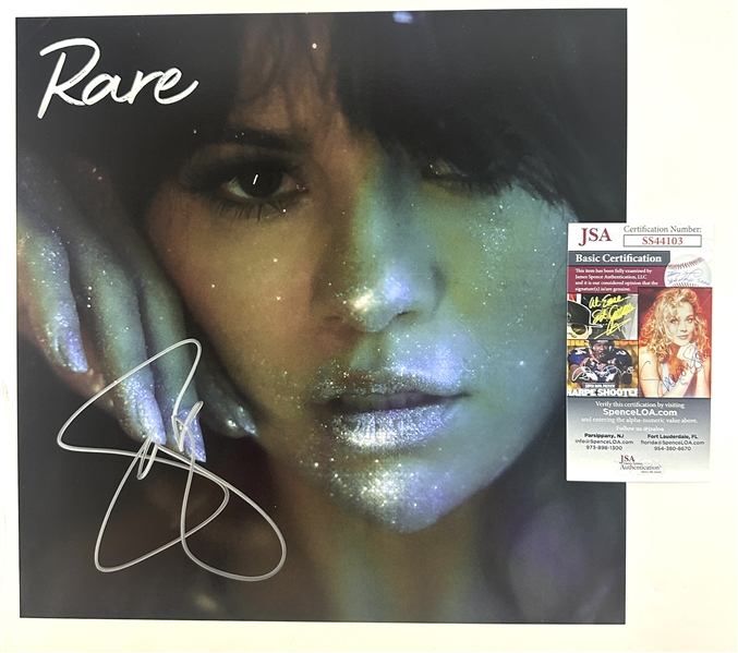 Selena Gomez Signed "Rare" Album Flat (JSA COA)