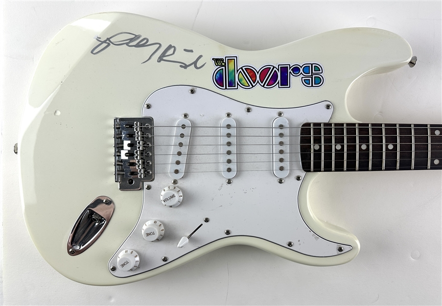 The Doors: Robby Krieger Signed Stratocaster Style Electric Guitar (Beckett/BAS)