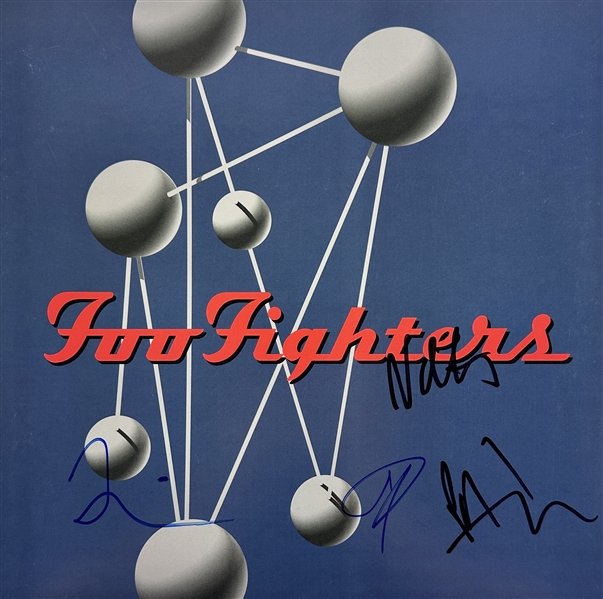 The Foo Fighters Group Signed "The Colour & The Shape" Record Album Cover (Beckett/BAS LOA)