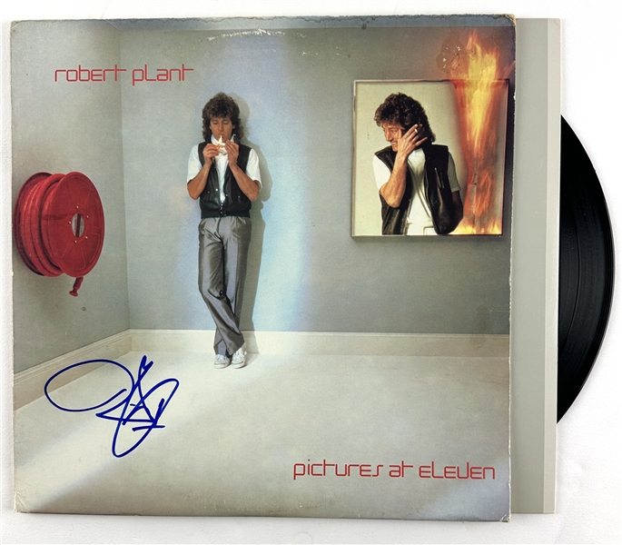 Led Zeppelin: Robert Plant Signed "Pictures at Eleven" Record Album (Beckett/BAS LOA)