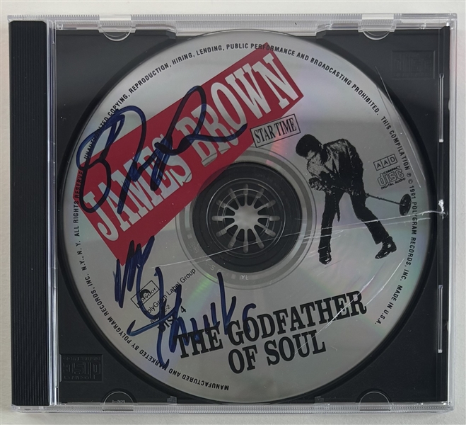 James Brown Signed "The Godfather of Soul" CD (JSA LOA)