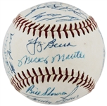 1956 New York Yankees (World Series Champs) Superb Team-Signed OAL Baseball - The Finest Weve Ever Seen! (Beckett/BAS & PSA/DNA LOAs)