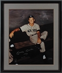 Mickey Mantle Signed Limited Edition Roy Gallo 16" x 20" Photo with "1956" Inscription in Framed Display (Beckett/BAS LOA)