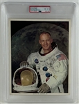 Apollo 11: Buzz Aldrin Signed 8" x 10" NASA Photograph w/ NM-MT 8 Auto! (PSA/DNA Encapsulated & LOA)