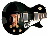 Garth Brooks Signed Custom Graphic Guitar (ACOA)