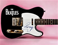 BEATLES: Ringo Starr Rare Signed Telecaster Guitar (Caiazzo & Perry Cox LOAs )
