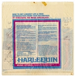 The Jackson Five: Rare Group Signed Vintage 1973 Record Store Bag (Third Party Guaranteed)