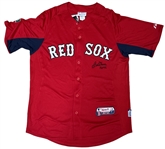 Bobby Doerr Signed & HOF Inscribed Red Sox Jersey (Third Party Guaranteed)