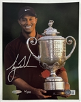 Tiger Woods Superb Signed 8" x 10" Limited Edition "Major Moments" Photograph from 2000 PGA Championship
