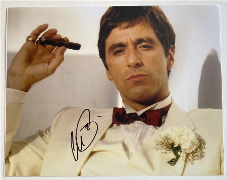 Scarface: Al Pacino In-Person Signed 11” x 14” Photo (JSA Authentication) (Ulrich Collection)