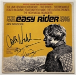 Easy Rider: Jack Nicholson, Peter Fonda & Dennis Hopper Signed Soundtrack (JSA LOA)(Ulrich Collection)