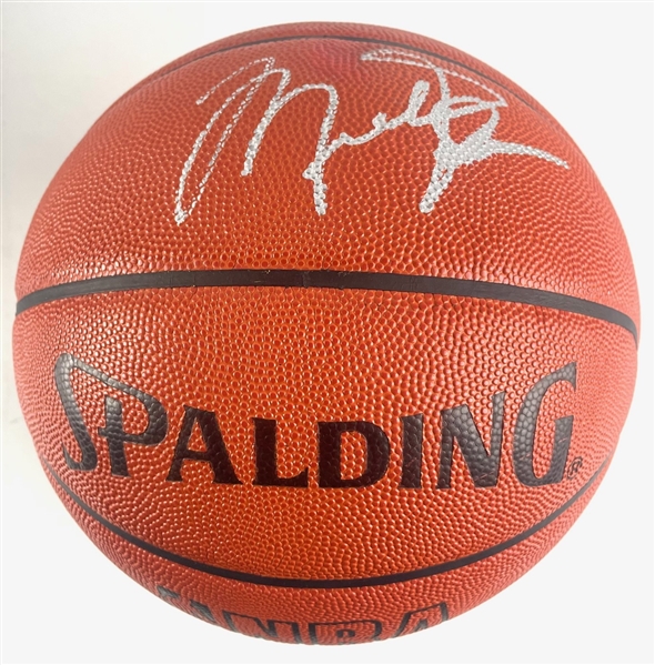 Michael Jordan Signed Spalding Official NBA Game Ball (JSA)