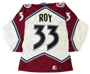 Patrick Roy Signed Colorado Avalanche #33 Starter Jersey (Third Party Guaranteed)