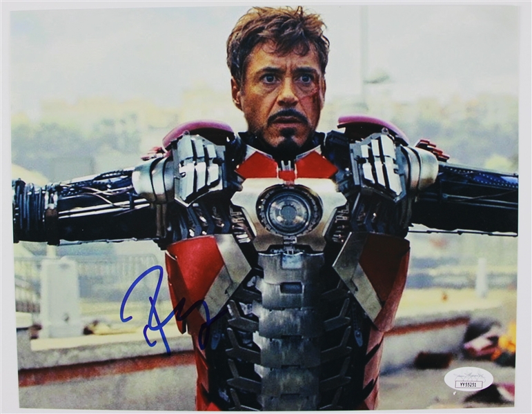 Robert Downey Jr. Signed 8" x 10" Iron Man Photo (JSA)