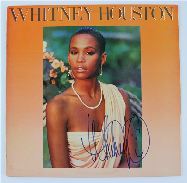 Whitney Houston Signed Self-Titled Debut Album (PSA/DNA)