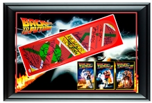 Back To The Future Cast Signed Hoverboard Display w/ Michael J Fox & 11 Others! (ACOA)