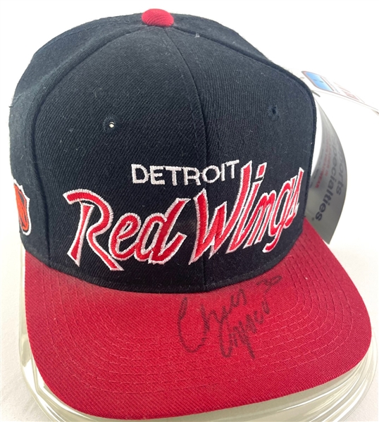 NHL Detroit Red Wings: Chris Osgood Signed Cap (Third Party Guarantee)
