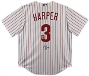 Bryce Harper Signed Philadelphia Phillies Jersey (MLB & Fanatics Holograms)