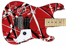 Eddie Van Halen Amazing 2008 Personally Hand Designed, Stage Used & Signed Charvel EVH "Frankenstrat" Style Guitar with EXACT Photo & Video Proof (Van Halen LOA)(Beckett/BAS LOA)