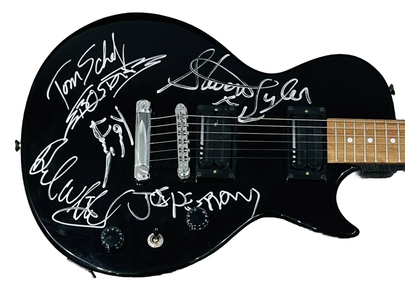 Aerosmith & Bostons Tom Scholz Signed Gibson Epiphone Special Model Electric Guitar (5 Sigs)(Beckett/BAS LOA)