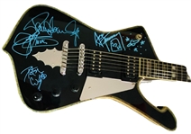 KISS Group Signed Ibanez Paul Stanley Model Electric Guitar with Original Lineup! (Beckett/BAS LOA)