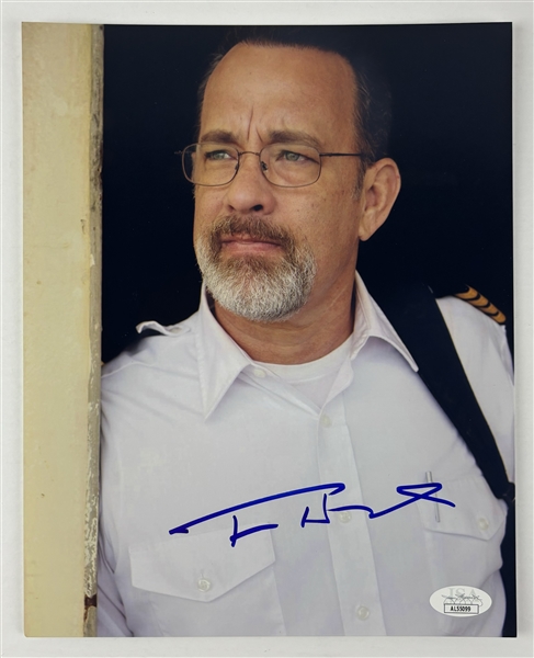Tom Hanks Signed 8" x 10" Photo as Captain Phillips (JSA)