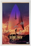 Star Trek: Multi Signed 12" x 18" Discovery Mini-Poster (Beckett/BAS LOA)(Steve Grad Autograph Collection)