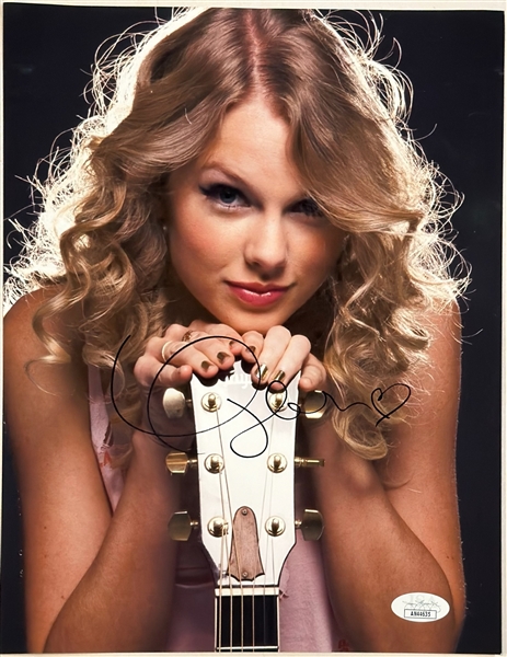 Taylor Swift Early Signed 8" x 10" Color Photo (JSA COA)