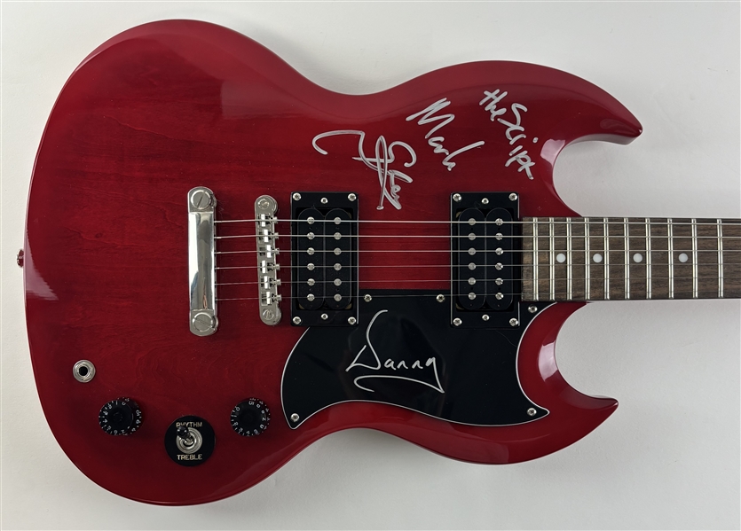The Script: Group Signed Epiphone Electric Guitar (Third Party Guaranteed)