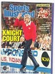 Indiana Hoosiers: Bob Knight Signed Sports Illustrated (Beckett/BAS)