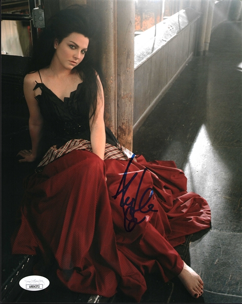 Evanescence: Amy Lee Signed 8" x 10" Photo (JSA)