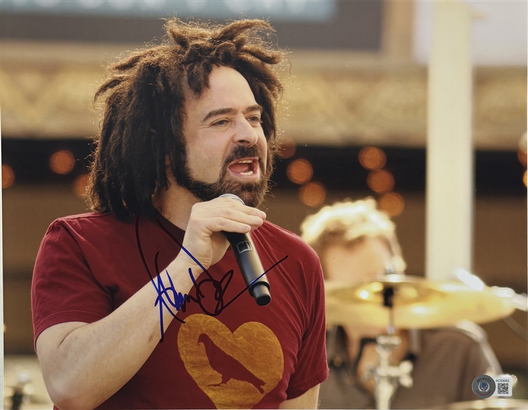 Counting Crows: Adam Duritz Signed 11" x 14" Photo (Beckett/BAS)