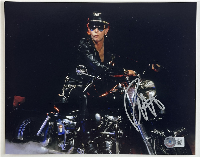 Judas Priest: Rob Halford Signed 8" x 10" Color Photo (Beckett/BAS)