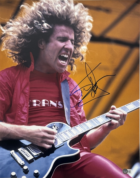 Van Halen: Sammy Hagar Signed 16" x 20" Photo (Beckett/BAS)