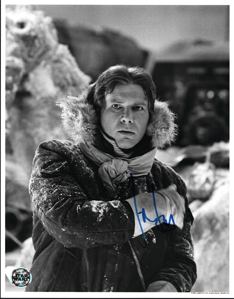 Star Wars: Harrison Ford Signed 11" x 14" Photo as Han Solo from "The Empire Strikes Back" (Beckett/BAS LOA)
