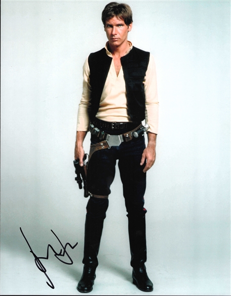 Star Wars: Harrison Ford Signed 11" x 14" Photo as Han Solo - Early Test Shoot Pose (Beckett/BAS LOA)