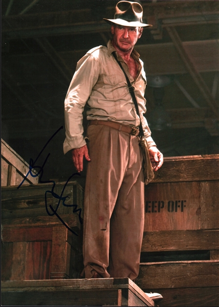 Harrison Ford Signed 11" x 14" Indiana Jones Photo (Beckett/BAS LOA)