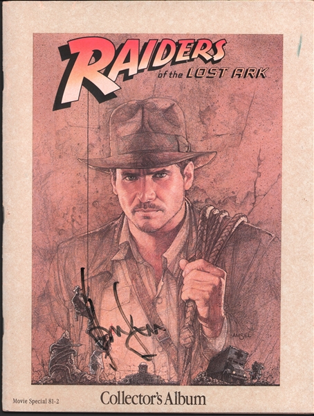 Harrison Ford Signed Original "Raiders of the Lost Ark" Collectors Album Book (Beckett/BAS LOA)